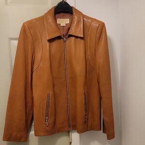 Michael Kors Butter Soft Real Leather jacket in Size L.